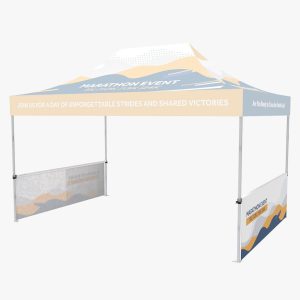 15ft Tent Half Wall